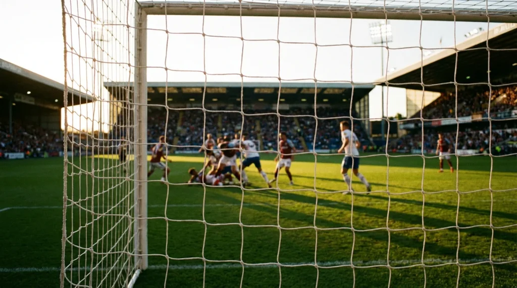 VB 2026 fogadási típusok bemutatása futballpályán különböző fogadási piacokat jelölő táblákkal